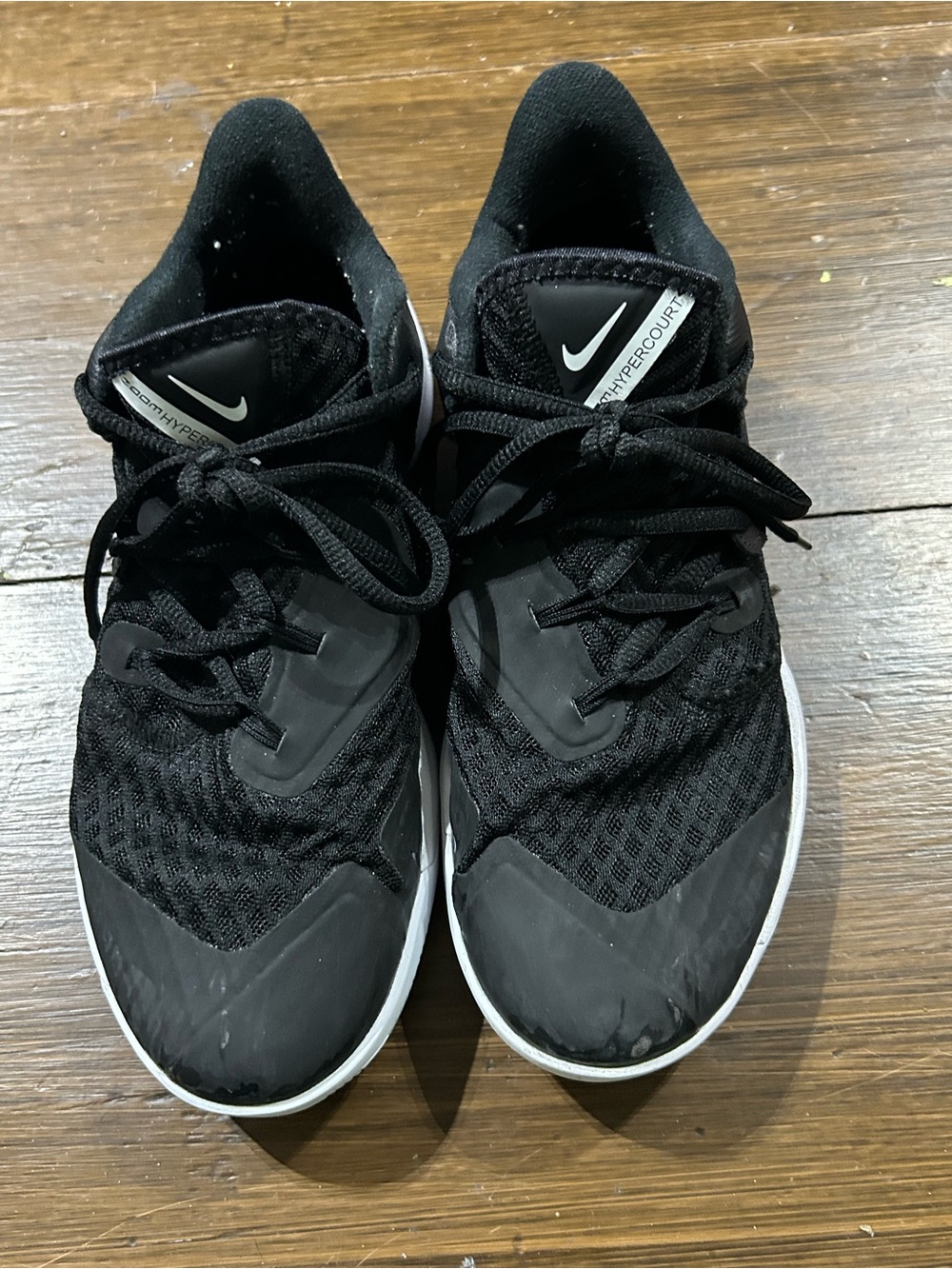Nike Black and White Women's Athletic Shoes